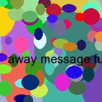 away message fur icq