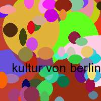 kultur von berlin