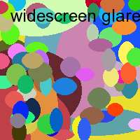 widescreen glare panel